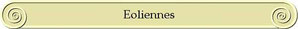 Eoliennes